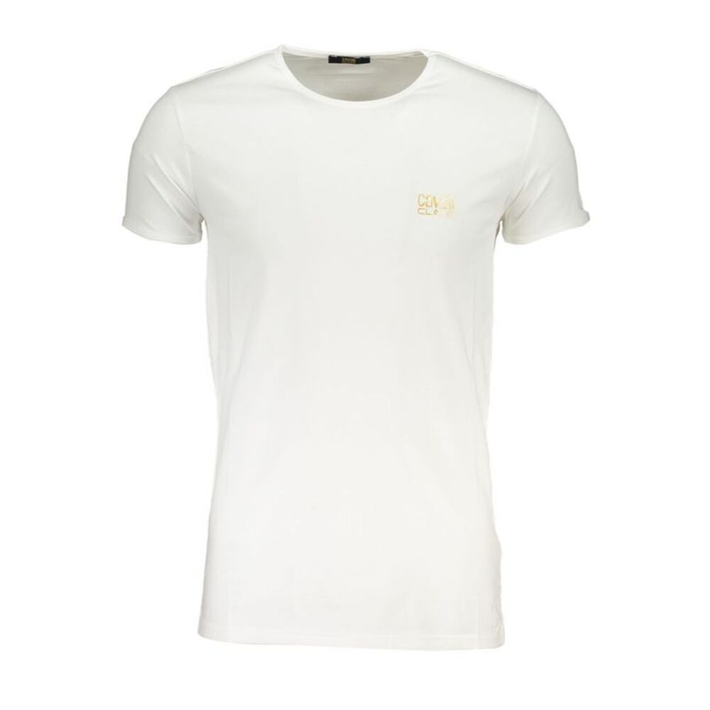 Cavalli Class White Cotton Men's Men's T-Shirt